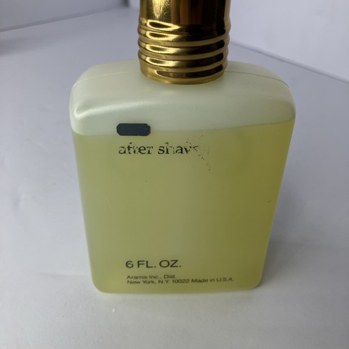 Vtg Original ARAMIS After Shave Plastic Bottle 6 fl oz Made In USA - Picture 3 of 3