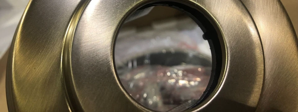 Hampton Bay Madison 52 in. Integrated LED Champagne Bronze Ceiling Fan - Image 3 of 3