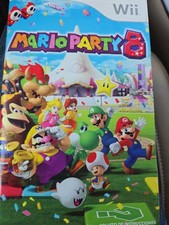 Mario Party 8 Libro de instrucciones Folleto Manual para Nintendo Wii