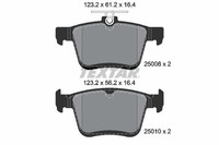 Textar 2500801 Bremsbelagsatz, Scheibenbremse FüR Audi Cupra Seat Skoda Vw