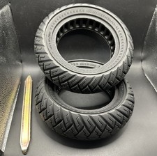 2 PCS 10x3.0 255x80 80/65-6 Solid Tire,10 Inches Electric Scooter Wheels 10...