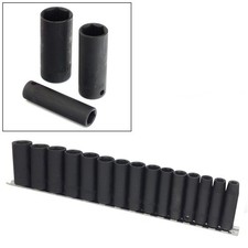 3/8 Deep Impact Socket Set Crv Steel 8-22mm 15pce Voche