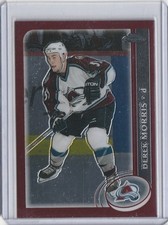 2002-03 Topps Chrome #131 Derek Morris Colorado Avalanche
