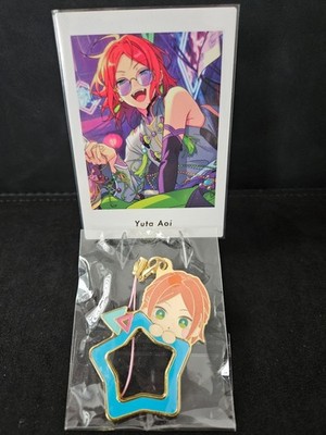 Ensemble Stars / Enstars Yuta Aoi 2wink Pasha Card and Keychain