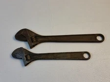 Adjustable Wrenches: Crescent 10in/12in Lot of 2 USA