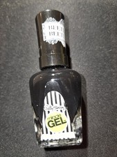Sally Hansen Miracle Gel Beetlejuice 934 The Afterlife Black Nail Polish 0.5oz