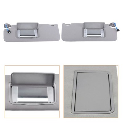 2PCS Gray Sun Visor Left & Right 83280-TG7-A12ZB  Für Honda Pilot 2016-2022