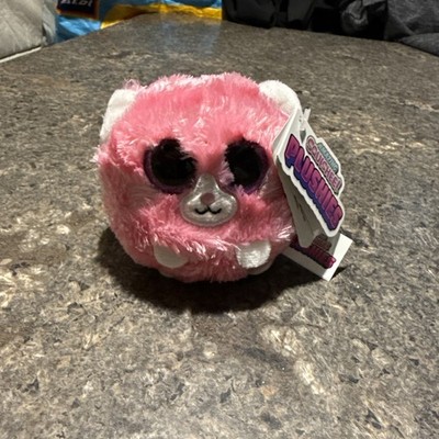 Amazing Squishee! Plushies Whiskas Born 4/23 Pink Cat Plush - New