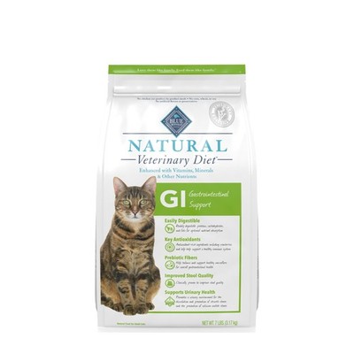 Blue Buffalo Natural Veterinary Diet GI Gastrointestinal Support Dry Cat Food, C