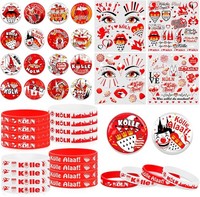 Karneval KöLn Accessoires, KöLn Karneval Buttons Anstecker, KöLle Alaaf Armba...