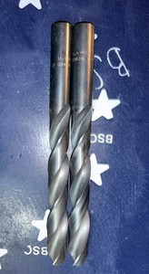 (2) GUHRING 16.4mm Drill Jobber HSS Steam Oxide 9002050164000 205-16.400