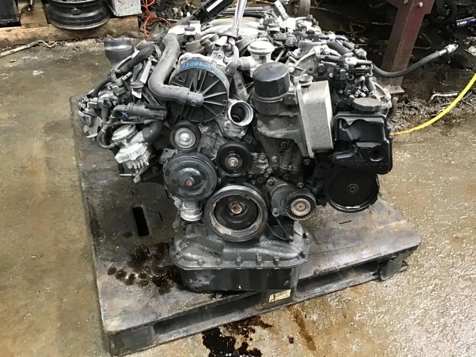 Engine 164 Type ML350 Gasoline Fits 10-11 MERCEDES ML-CLASS 5024027 Foto 2 de 4