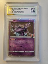 Pokemon TCG - CGA 9.5 Mewtwo 184/SM-P Holo KFC Promo Slab