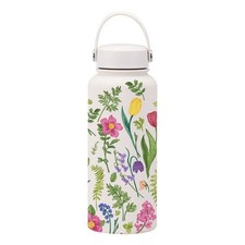 1000ml Tumbler Bottle with Handle Lid Insulated Stainless Steel Water Bottle UK