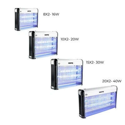 Bug Zapper Electric Insect Mosquito Fly Killer UV Home Indoor Pest Trap Geepas