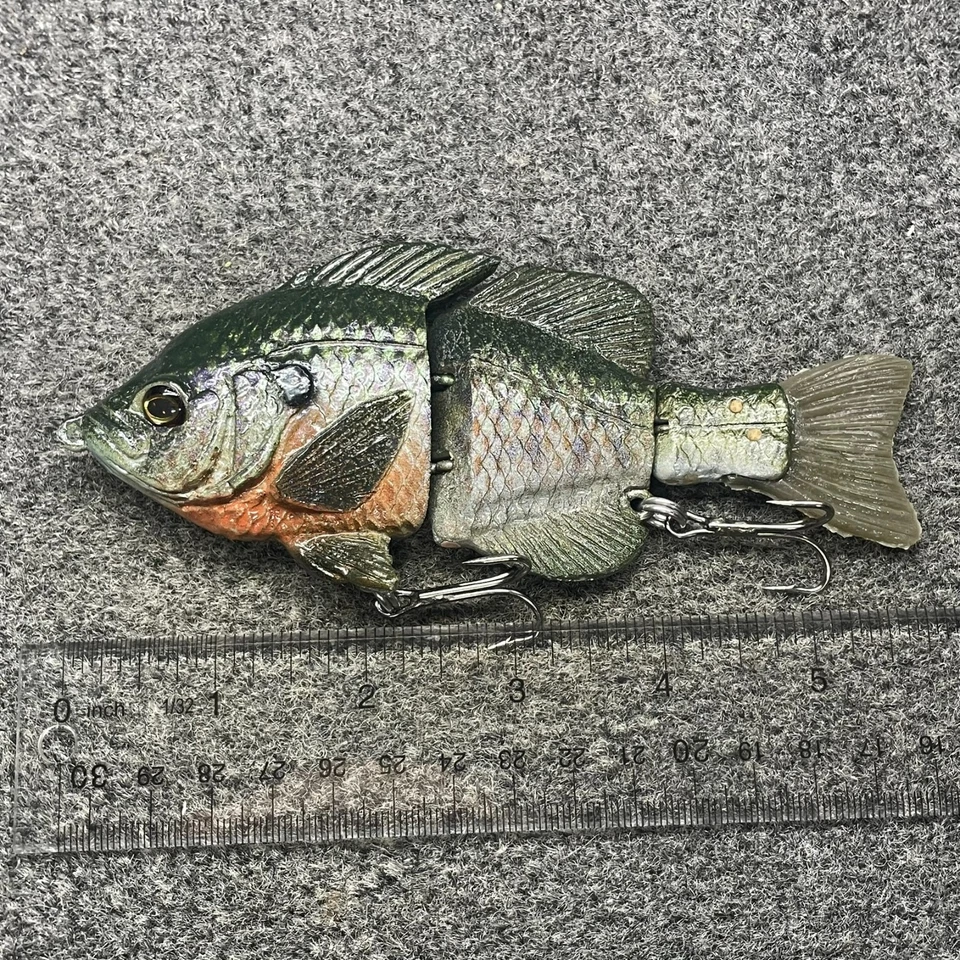 Señuelo MattLures Hardgill Hard Bluegill Sinking Swimbait 5,75" 1,8 oz Foto 2 de 4