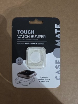 Case-Mate Tough Watch Bumper for Apple Watch Series 7 - Clear (SET OF 2)