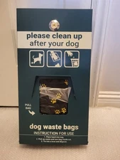 Dog Waste Bag Station, with Lock/Keys & Mounting Hardware