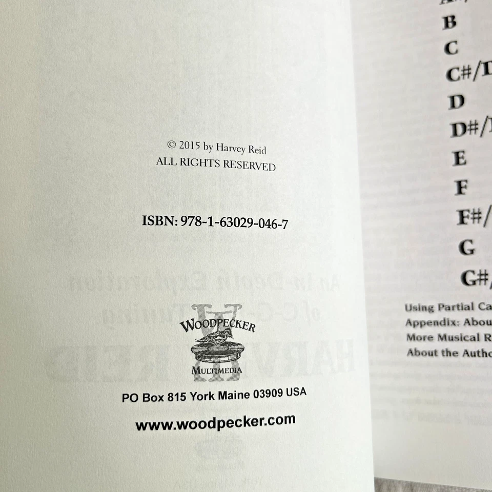 The Big Book Of Mandocello Chords: An In-Depth Exploration By Harvey Reid *NEW* - Image 2 of 4