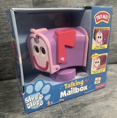Vintage Blue's Clues Talking Mailbox 1999 New In Sealed Box Needs Batteries