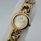 VTG Seiko Quartz Watch 1N00-0J49 Women Gold Tone Japan Analog New Battery 5.75"