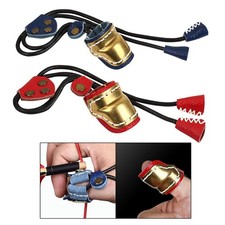 Brass Traditional Archery Thumb Rings Finger Guard