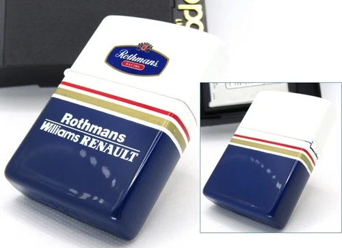 Rothmans Williams Renault Zippo Oil Lighter  Mint Rare