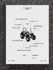 4900 Tractor Service Parts Manual M4900 Kubota - PAPER MANUAL