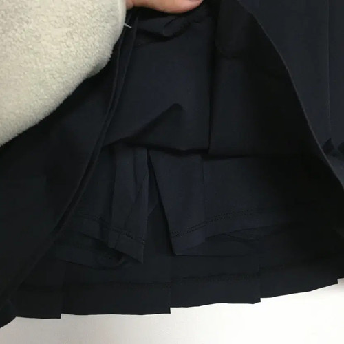 Daks Kids Pleated Skirt with Slip, Size 150, Pre-Owned