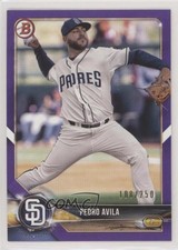 2018 Bowman Draft Purple 108/250 Pedro Avila #BD-13 08y1