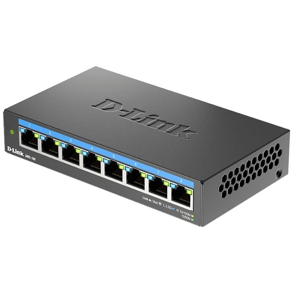 D-Link DMS-108/E Ethernet Switch 8 Port - Bild 4 von 4