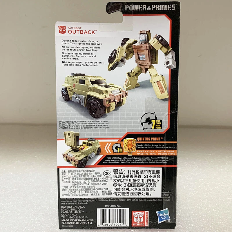 Hasbro Transformers Outback Power of the Primes Legends Class Action Figure - Image 3 of 4