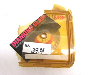 NOS! MK DIAMOND PRODUCTS 3-3/8'' CIRCULAR 15MM SAW BLADE, MK-725D 154432