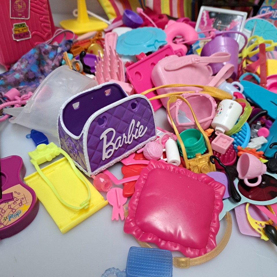 Lot Of Barbie Doll And Unbranded Accessories/ Furniture Parts eBay