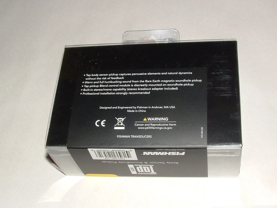 Fishman PRO-REP-104 PowerTap Earth Acoustic Pickup New with Warranty - Image 3 of 3