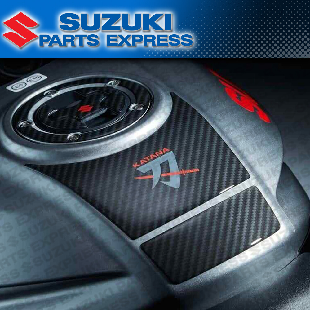 GSX-S1000S KATANA OHNO-SPEED ショートタンクカバー NEW OEM SUZUKI KATANA 1000 GSX-S1000S CARBON FIBER TANK PAD 990D0