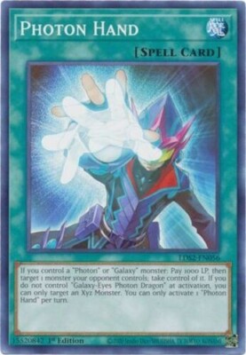 3 x Photon Hand (LDS2-EN056) - Common - 1st Edition