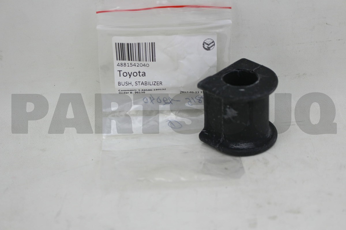 B&SA:バンクシー 4881542040 Genuine Toyota BUSH, STABILIZER(FOR REAR) 48815