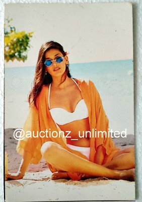 Bollywood Schauspieler Sonali Bendre Original Postkarte Postkarte Indien Sexy...