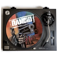 RANCID Turntable Slipmat for Vinyl Records DJ Slip Mat Fits all 12" Players punk