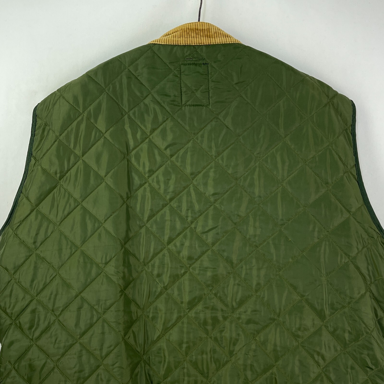 Browning Moleskin Shooting Vest Liner Mens XXL Green Gilet Insert