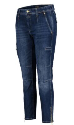 B0 NWT MAC RICH Cargo Denim Relaxed Slim Fit Slim Leg Jeans Size 38 x 26 $145