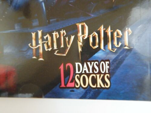 Harry Potter 12 Days of Socks Hogwarts Express Train Advent Calendar Womens 4-10 - Picture 3 of 12