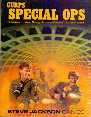 JDR RPG ROLE-PLAYING GAME / GURPS SPECIAL OPS
