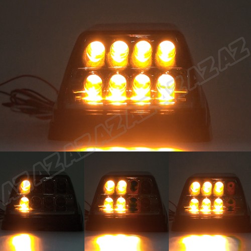 Sequential LED Corner Lamp Turn Signal Light Smoke For Mercedes W463 G500 550 55 - Picture 2 of 10