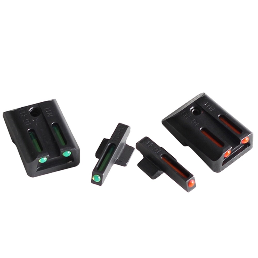 Sights Fiber Optic Light Tube Front & RearNovak Cut Green/RedRear