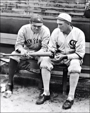Babe Ruth Joe Jackson Photo 8X10 Yankees White Sox 