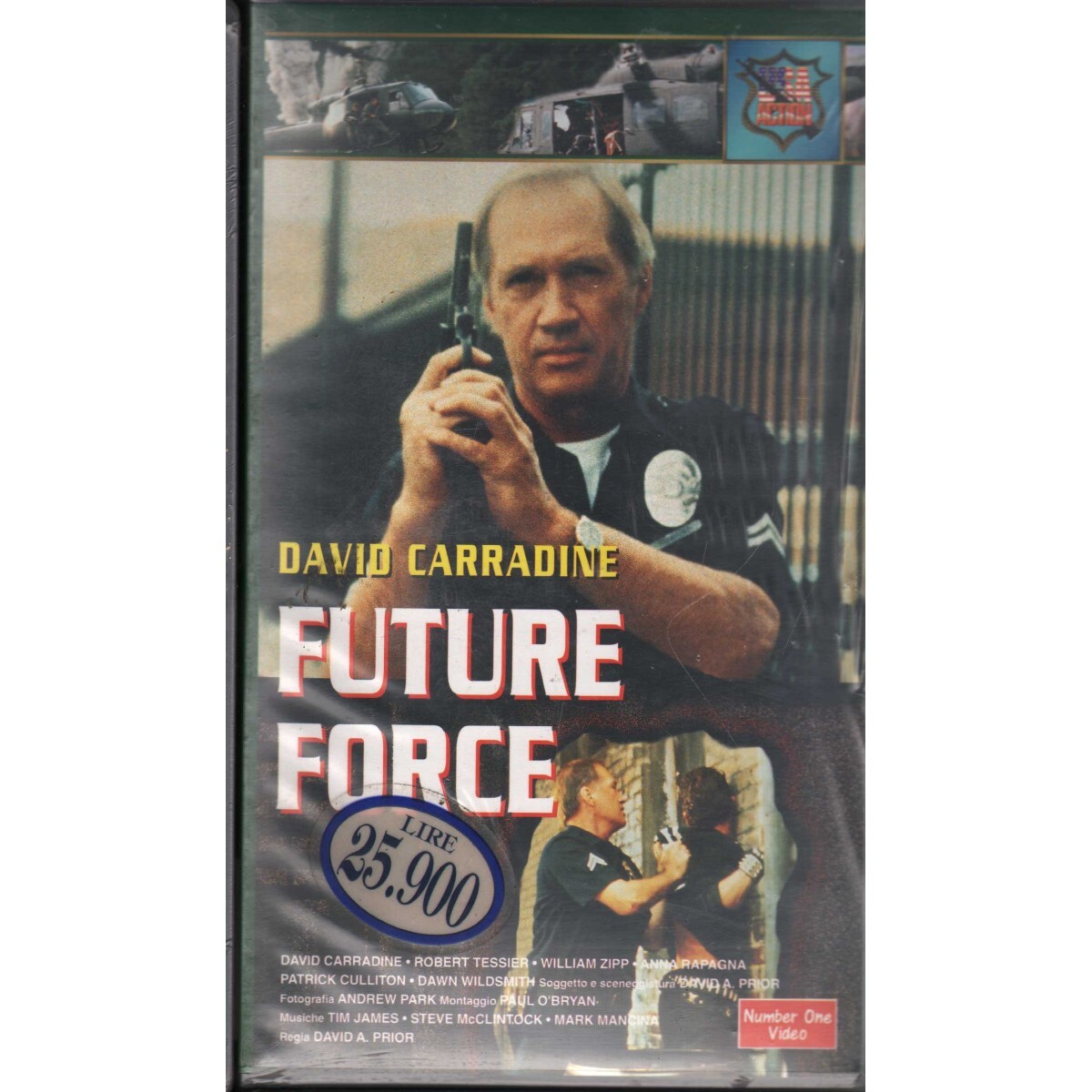 Future Force VHS David A. Prior Univideo - NO62982 Sealed