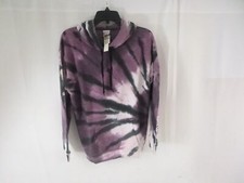 Victoria's Secret PINK Campus Pullover Hoodie Tie Dye X-SMALL