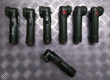 Movie Prop Torch EX British Army Old Pattern Angled Soldiers Combat Flashlight